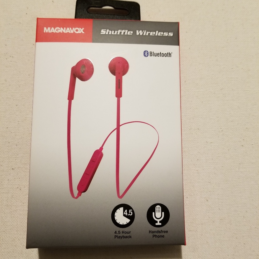 MAGNAVOX SHUFFLE WIRELESS EAR PHONES